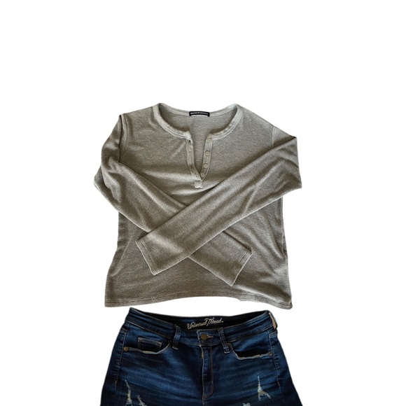 Grey crop top - Picture 1 of 3